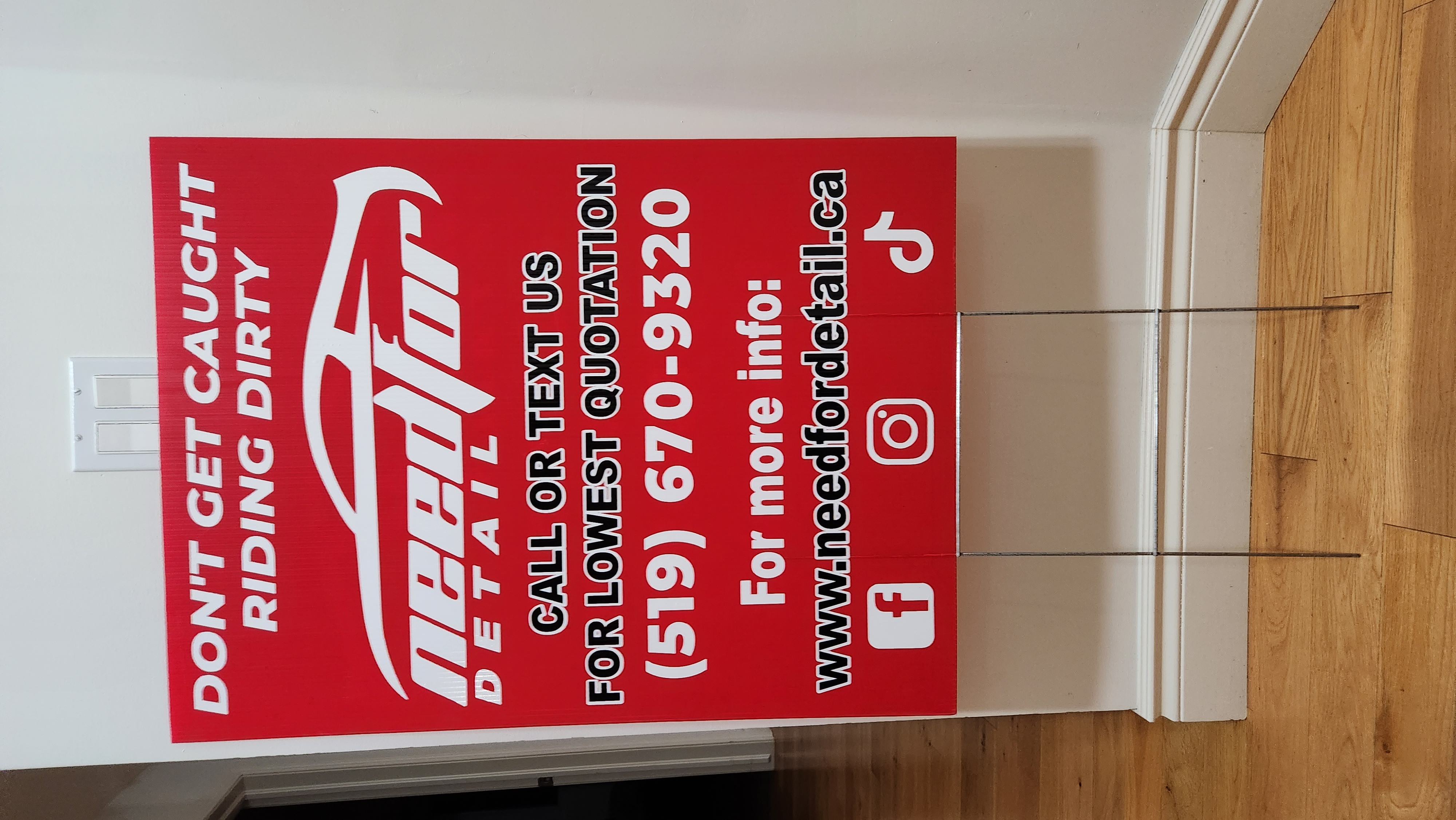 business advertisement sign